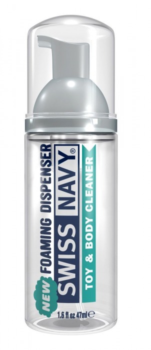 Очищающая пенка для игрушек и тела Toy   Body Cleaner Foamer - 47 мл. - Swiss navy - купить с доставкой в Обнинске