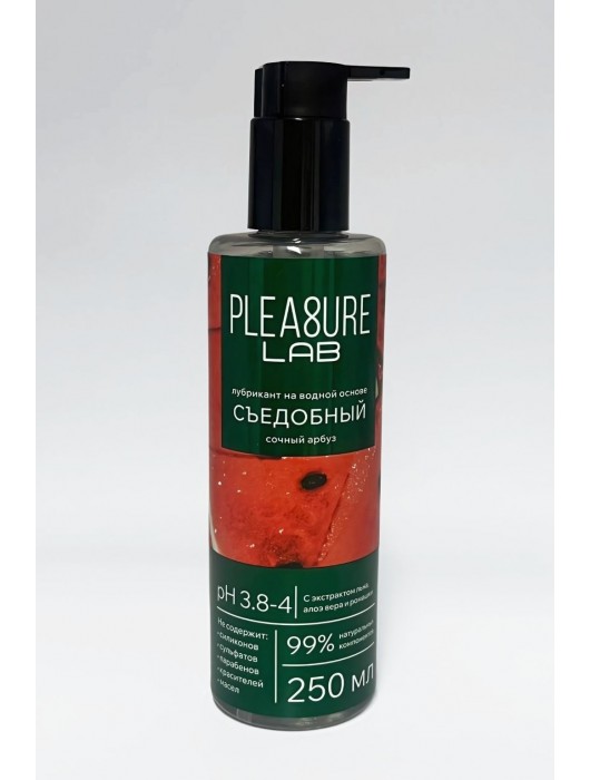 Лубрикант на водной основе Pleasure Lab с ароматом арбуза - 250 мл. - Pleasure Lab - купить с доставкой в Обнинске