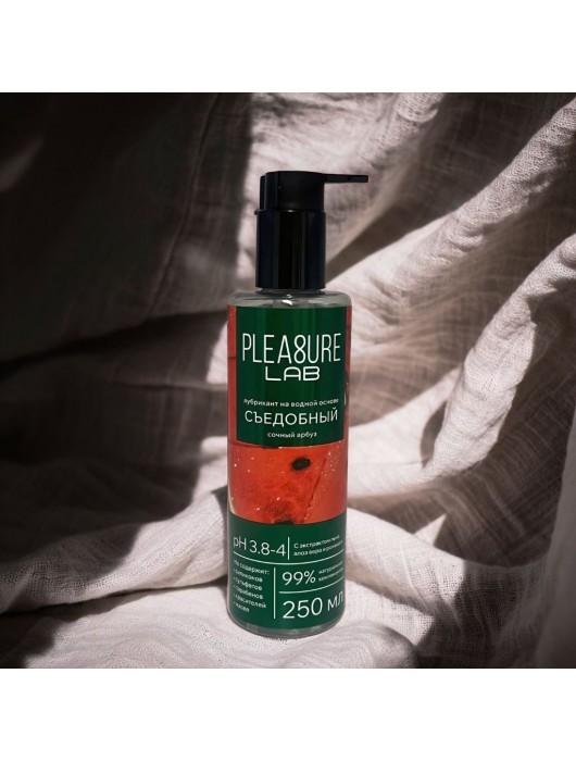 Лубрикант на водной основе Pleasure Lab с ароматом арбуза - 250 мл. - Pleasure Lab - купить с доставкой в Обнинске