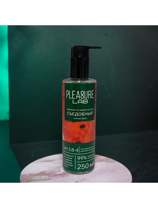 Лубрикант на водной основе Pleasure Lab с ароматом арбуза - 250 мл. - Pleasure Lab - купить с доставкой в Обнинске