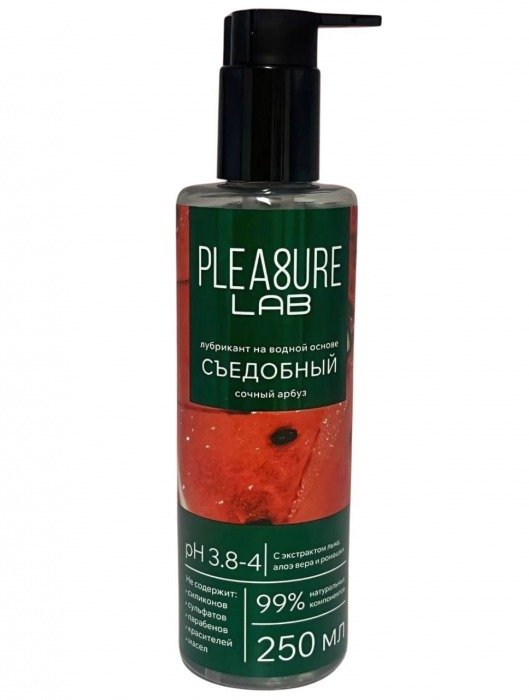 Лубрикант на водной основе Pleasure Lab с ароматом арбуза - 250 мл. - Pleasure Lab - купить с доставкой в Обнинске