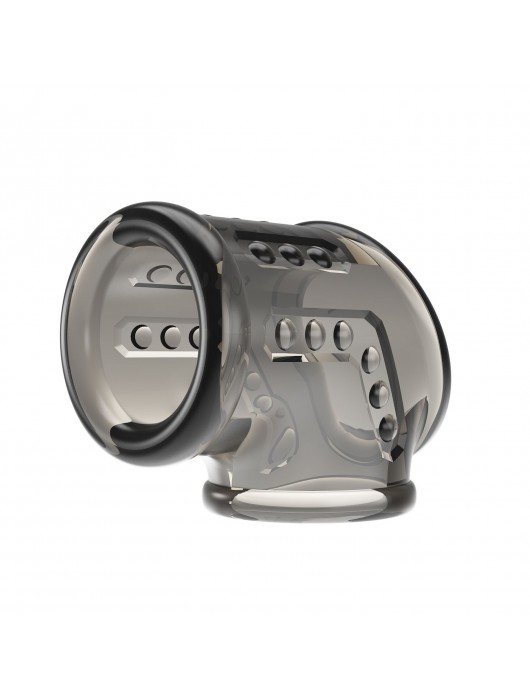 Дымчатая насадка на пенис и мошонку - Baile - в Обнинске купить с доставкой