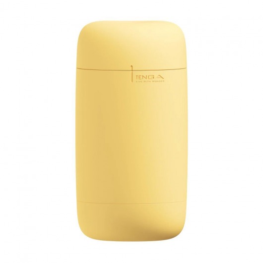 Желтый мастурбатор Tenga Puffy - Tenga - в Обнинске купить с доставкой
