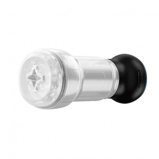 Набор PowerBlow   Feel Pocket Stroker Crystal: мастурбатор и интерактивная насадка - Kiiroo - в Обнинске купить с доставкой