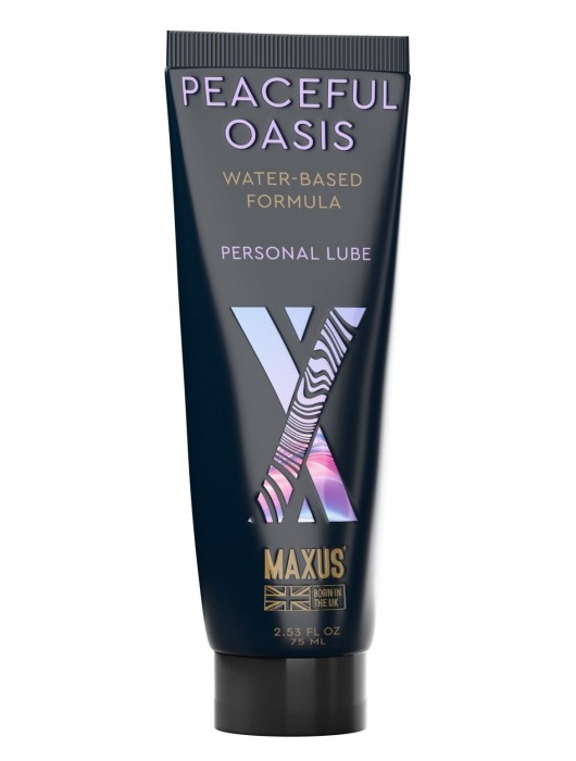 Интимный гель на водной основе MAXUS Peaceful Oasis - 75 мл. - Maxus - купить с доставкой в Обнинске