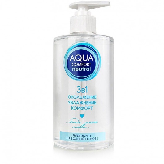 Лубрикант на водной основе Aqua Comfort Neutral - 440 гр. - Биоритм - купить с доставкой в Обнинске