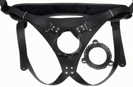 Пояс Hard Brutal для больших насадок - LOVETOY (А-Полимер) - купить с доставкой в Обнинске