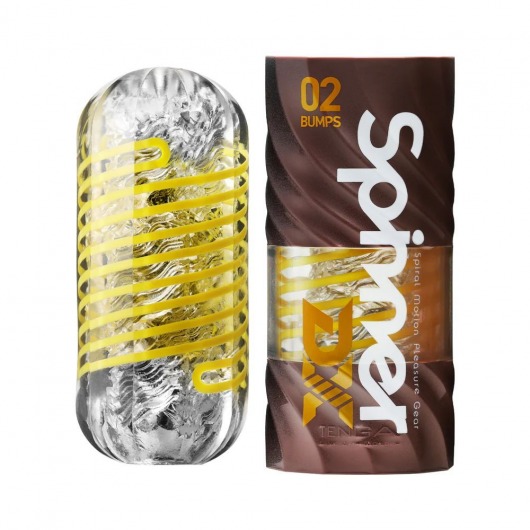 Мастурбатор Tenga Spinner DX 02 Bumps - Tenga - в Обнинске купить с доставкой