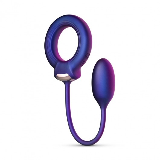 Фиолетовое эрекционное виброкольцо с анальным шариком Eclipse - ONE DC B.V. - в Обнинске купить с доставкой Фиолетовое эрекционное виброкольцо с анальным шариком Eclipse - ONE DC B.V. - в Обнинске купить с доставкой