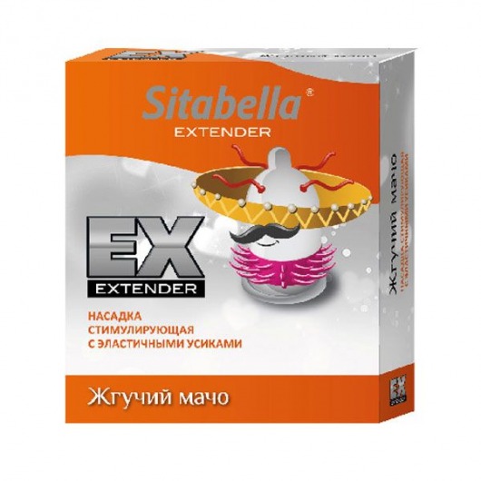 Стимулирующая насадка Sitabella Extender  Жгучий мачо - Sitabella - купить с доставкой в Обнинске