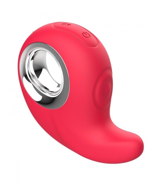 Красный клиторальный массажер с функцией постукивания - Secwell в Обнинске Красный клиторальный массажер с функцией постукивания - Secwell