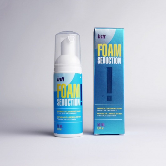 Очищающая пенка для тела Foam Seduction - 50 мл. - INTT - купить с доставкой в Обнинске