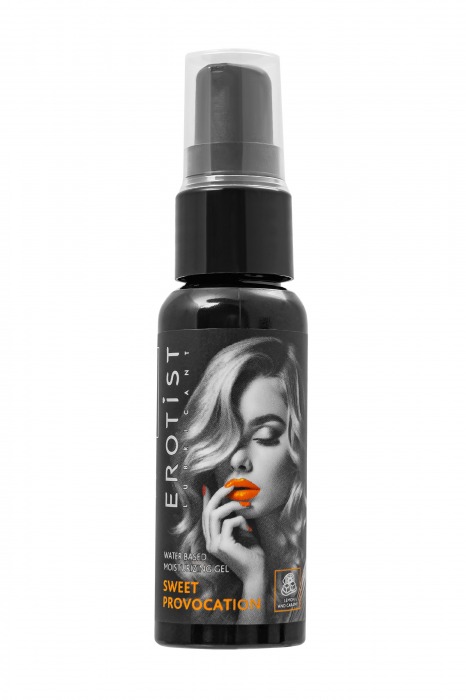 Съедобный гель Erotist Sweet Provocation Lemon And Caramel - 30 мл. - Erotist Lubricants - купить с доставкой в Обнинске