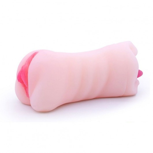 Телесный двусторонний мастурбатор - вагина и ротик - Boys of Toys - в Обнинске купить с доставкой