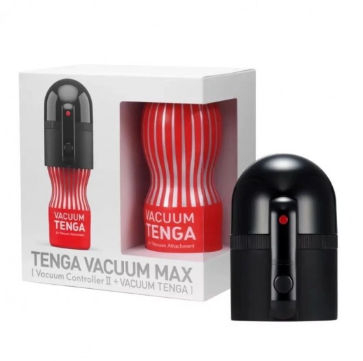 Набор Tenga Vacuum Max: мастурбатор и устройство для создания вакуума - Tenga - в Обнинске купить с доставкой