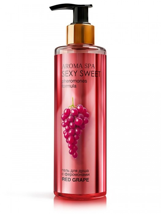 Гель для душа с феромонами и ароматом винограда Red Grape - 200 мл. -  - Магазин феромонов в Обнинске
