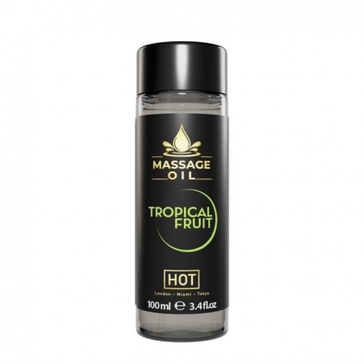 Массажное масло c ароматом тропических фруктов Massage Oil - 100 мл. - HOT - купить с доставкой в Обнинске