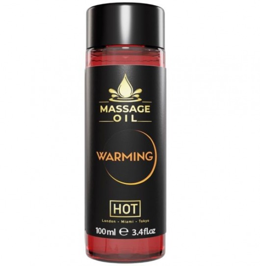 Массажное масло с согревающим эффектом Massage Oil Warming - 100 мл. - HOT - купить с доставкой в Обнинске