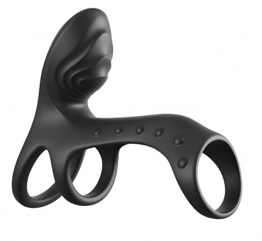 Черная насадка на пенис Ultimate Couples Cage Pro - Pipedream - в Обнинске купить с доставкой