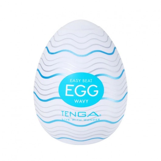 Мастурбатор-яйцо Tenga Egg Wavy - Tenga - в Обнинске купить с доставкой