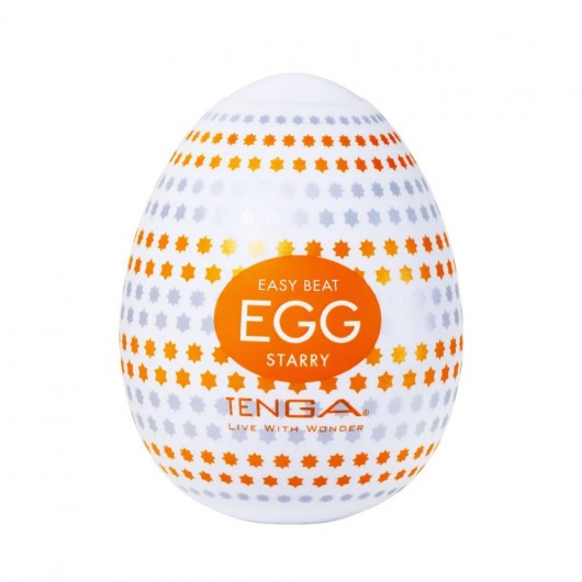 Мастурбатор-яйцо Tenga Egg Starry - Tenga - в Обнинске купить с доставкой