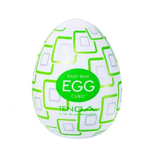 Мастурбатор-яйцо Tenga Egg Cubic - Tenga - в Обнинске купить с доставкой
