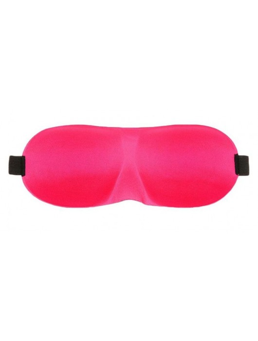 Розовая глухая маска на резинке - Sitabella - купить с доставкой в Обнинске