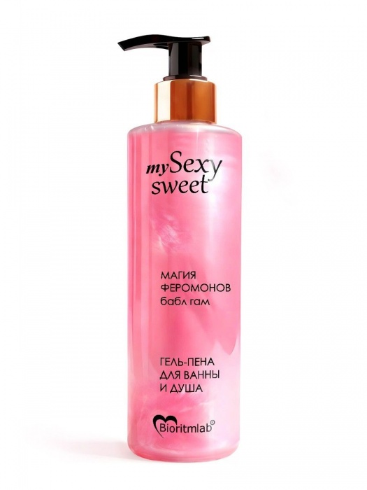 Гель-пена для ванны и душа Sexy Sweet с феромонами и ароматом бабл-гам - 200 мл. -  - Магазин феромонов в Обнинске