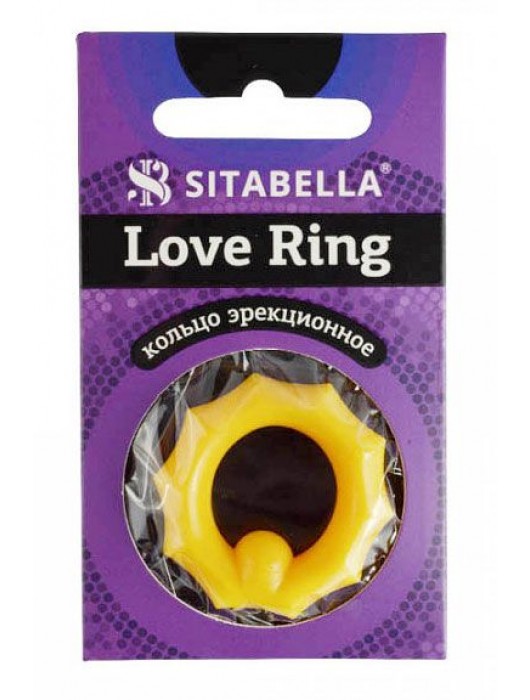 Цветное эрекционное кольцо Love Ring - Sitabella - в Обнинске купить с доставкой