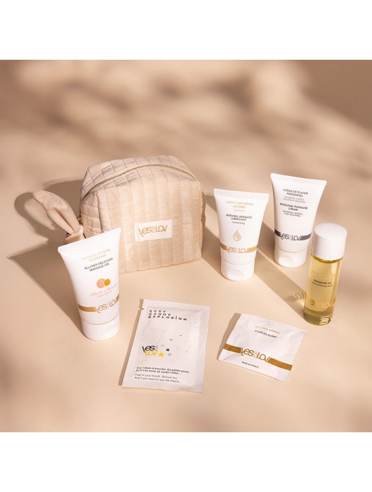 Набор YESforLOV La Trousse Enchantée в бежевой косметичке - YESforLOV - купить с доставкой в Обнинске