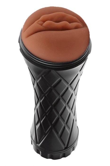 Коричневый мастурбатор-вагина Marly - Dream Toys - в Обнинске купить с доставкой