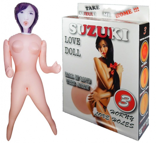Надувная секс-кукла Suzuki - Boys of Toys - в Обнинске купить с доставкой