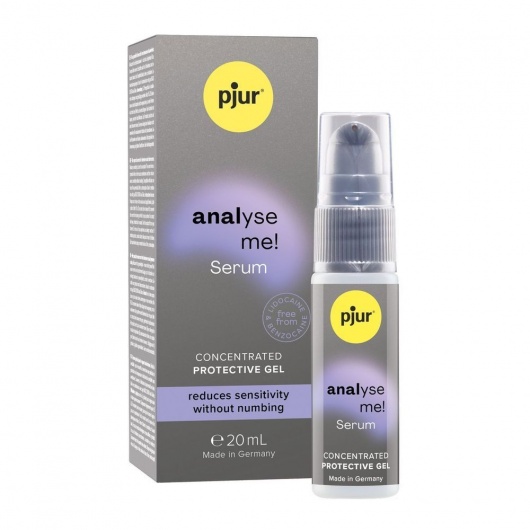 Расслабляющая анальная сыворотка pjur Analyse Me Serum - 20 мл. - Pjur - купить с доставкой в Обнинске