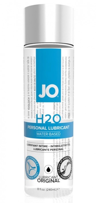 Нейтральный лубрикант на водной основе JO Personal Lubricant H2O - 240 мл. - System JO - купить с доставкой в Обнинске