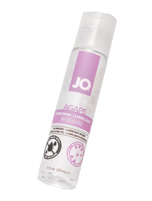 Лубрикант на водной основе для женщин JO AGAPE ORIGINAL - 30 мл. - System JO - купить с доставкой в Обнинске