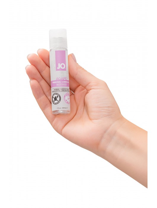 Лубрикант на водной основе для женщин JO AGAPE ORIGINAL - 30 мл. - System JO - купить с доставкой в Обнинске
