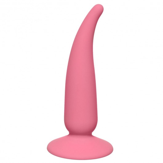 Розовая анальная пробка P-spot Teazer Pink - 12,2 см. - Lola Games - в Обнинске купить с доставкой
