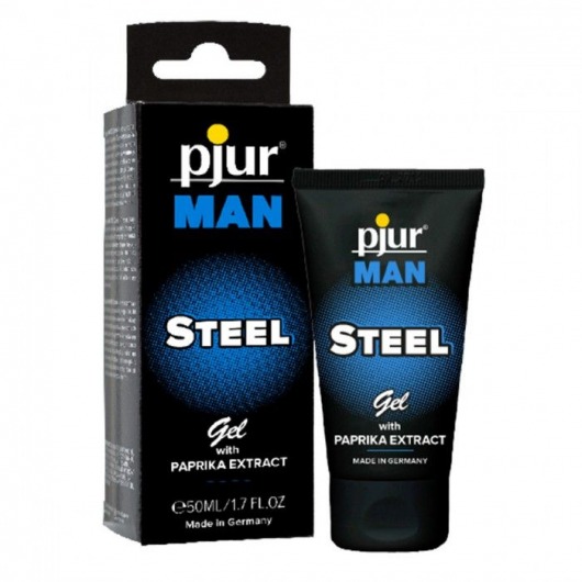 Эрекционный гель для пениса pjur MAN Steel Gel - 50 мл. - Pjur - купить с доставкой в Обнинске