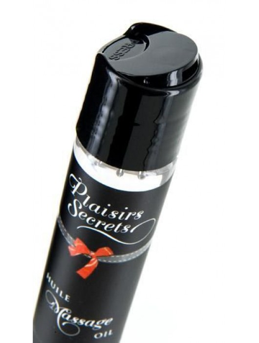 Массажное масло с ароматом кокоса Huile de Massage Gourmande Coco - 59 мл. - Plaisir Secret - купить с доставкой в Обнинске