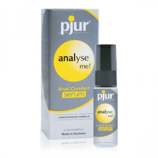 Анальный спрей pjur ANALYSE ME Serum - 20 мл. - Pjur - купить с доставкой в Обнинске