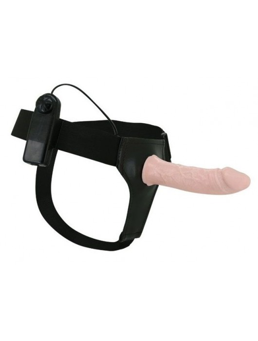 Женский страпон с вибрацией Ultra - 15,5 см. - Baile - купить с доставкой в Обнинске