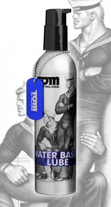 Лубрикант на водной основе Tom of Finland Water Based - 236 мл. - Доминирующее кольцо - купить с доставкой в Обнинске