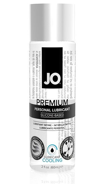 Охлаждающий лубрикант на силиконовой основе JO Personal Premium Lubricant Cooling - 60 мл. - System JO - купить с доставкой в Обнинске