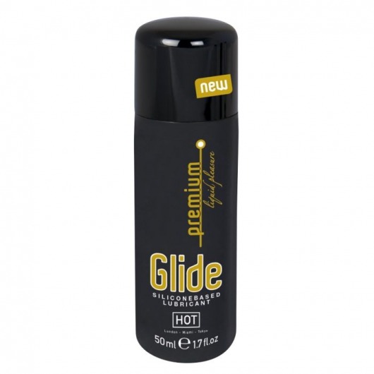 Интимный гель на силиконовой основе Premium Glide - 50 мл. - HOT - купить с доставкой в Обнинске