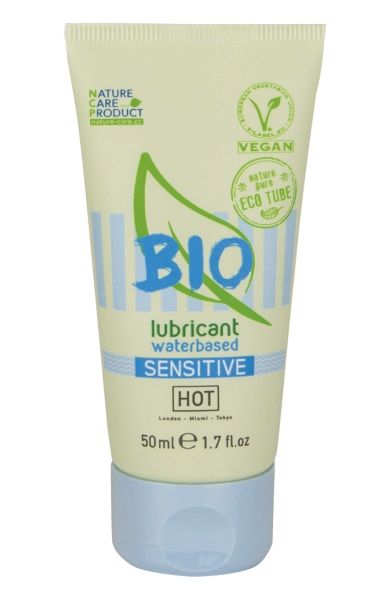 Органический лубрикант для чувствительной кожи Bio Sensitive - 50 мл. - HOT - купить с доставкой в Обнинске