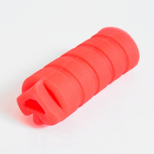 Компактный красный мастурбатор Lingox Poker Spade Edition - Lingox - в Обнинске купить с доставкой