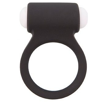 Чёрное эрекционное виброкольцо LIT-UP SILICONE STIMU RING 3 BLACK - Dream Toys - в Обнинске купить с доставкой