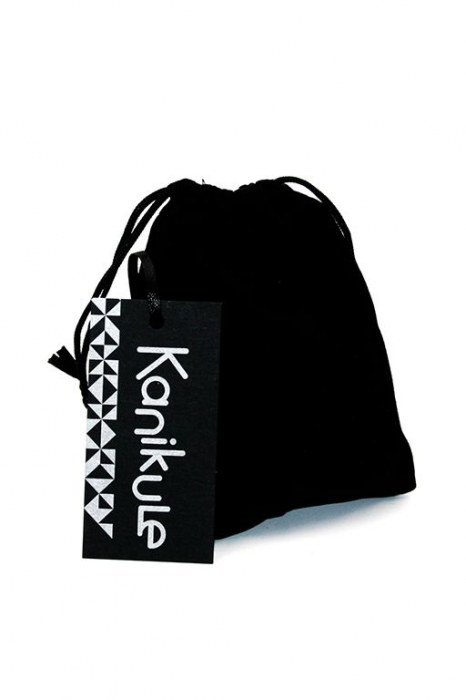 Серебристая алюминиевая анальная пробка с радужным кристаллом - 7 см. - Kanikule - купить с доставкой в Обнинске