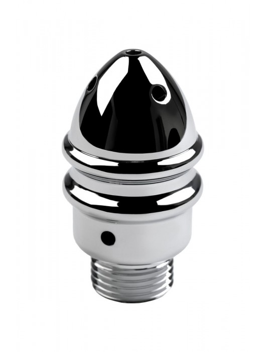 Металлический анальный душ с тремя насадками - ToyFa - купить с доставкой в Обнинске