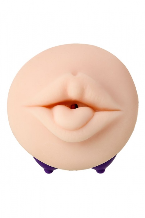 Двухсторонний мастурбатор JOS YARA в фиолетовой колбе - JOS - в Обнинске купить с доставкой